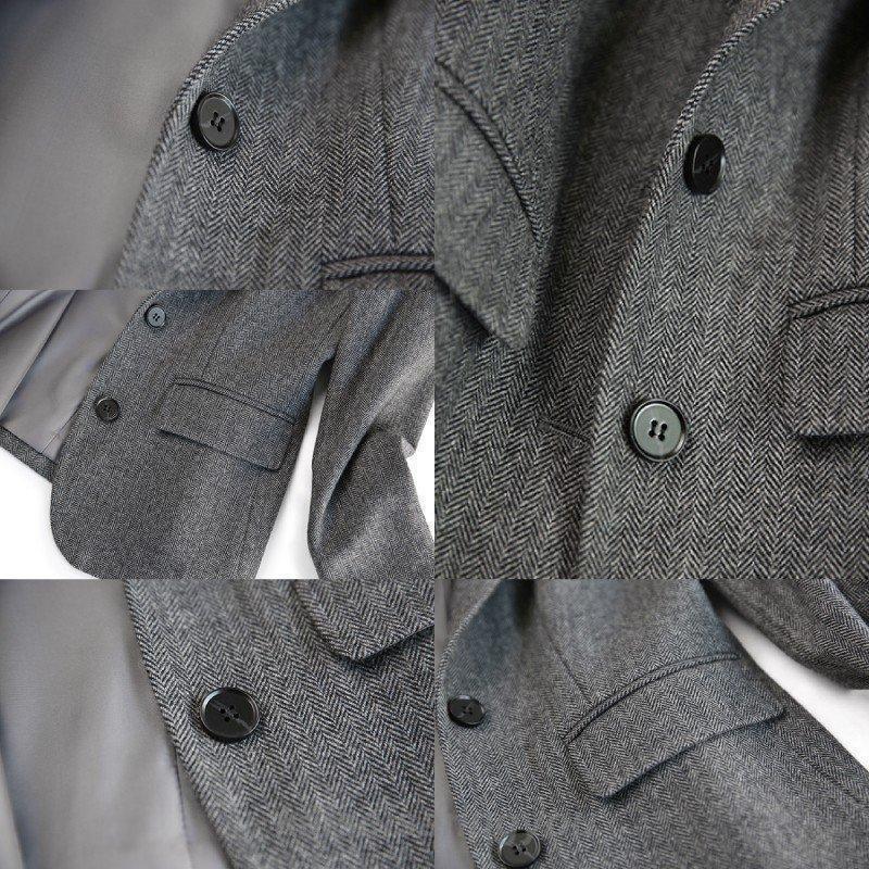 ウールテーラードジャケット レディース テーラードジャケット