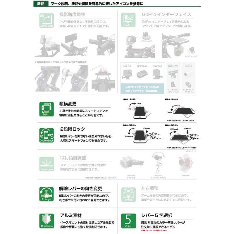 REC MOUNT+ / レックマウントプラス ステム キャップ ダイレクト マウント R+STEM2「マウントのみ、別途 専用ケース必要」｜bisuta｜05