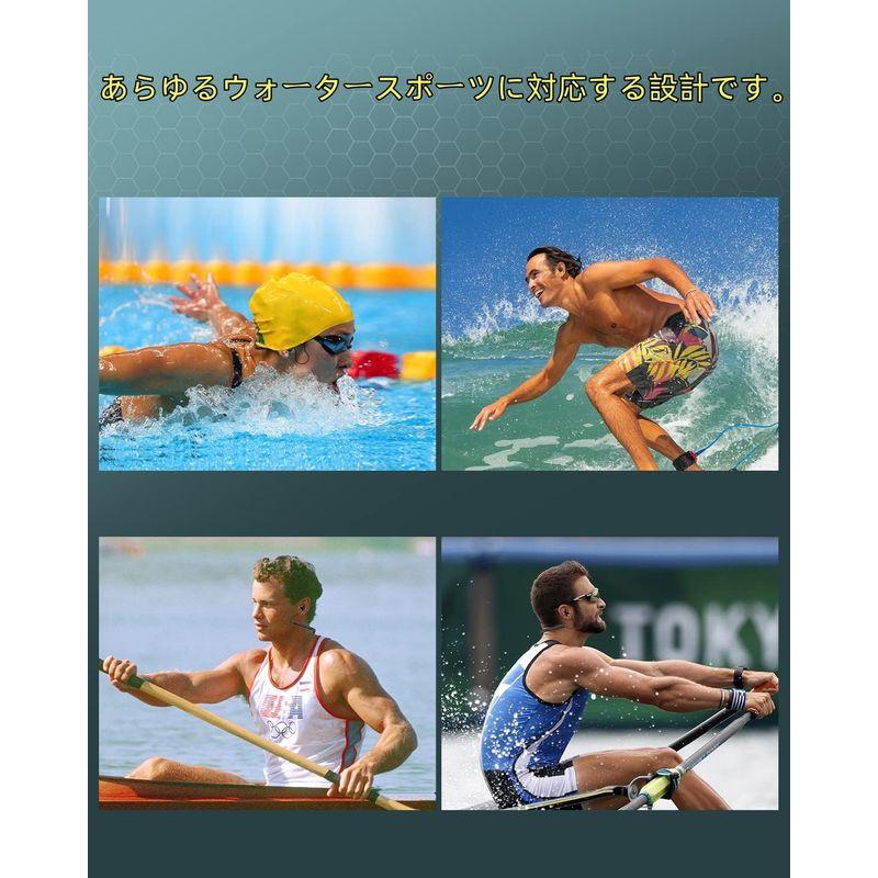 Tayogo MP3プレーヤーの防水, 8GB水泳イヤホンIPX8シリコンコーティングの音楽プレーヤー20時間再生して、音楽プレーヤー防水,｜bisuta｜08