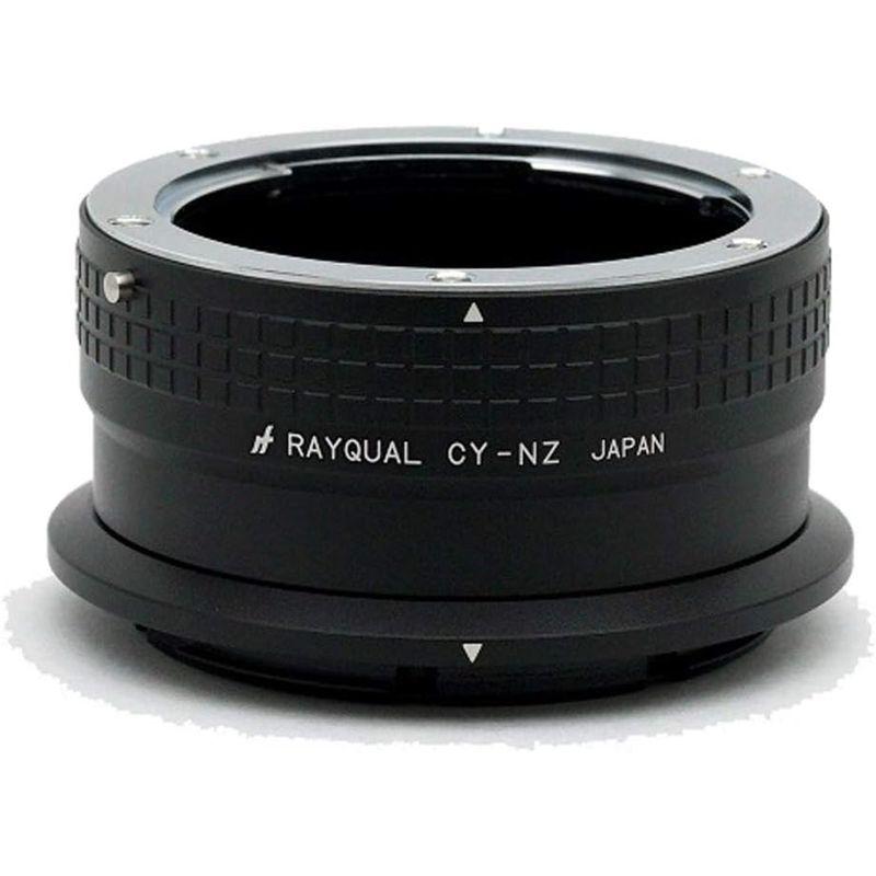 レイクォール マウントアダプター CY-NZ (レンズ)コンタックスヤシカ-(カメラ)ニコンZ (日本製) ブラック 586045｜bisuta｜05