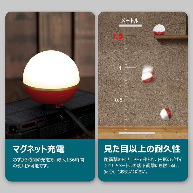 OLIGHT(オーライト) Obulb Pro S ledライト マグネット ナイトライト 充電式 調光調色 240ルーメン ベッドサイドラ｜bisuta｜08