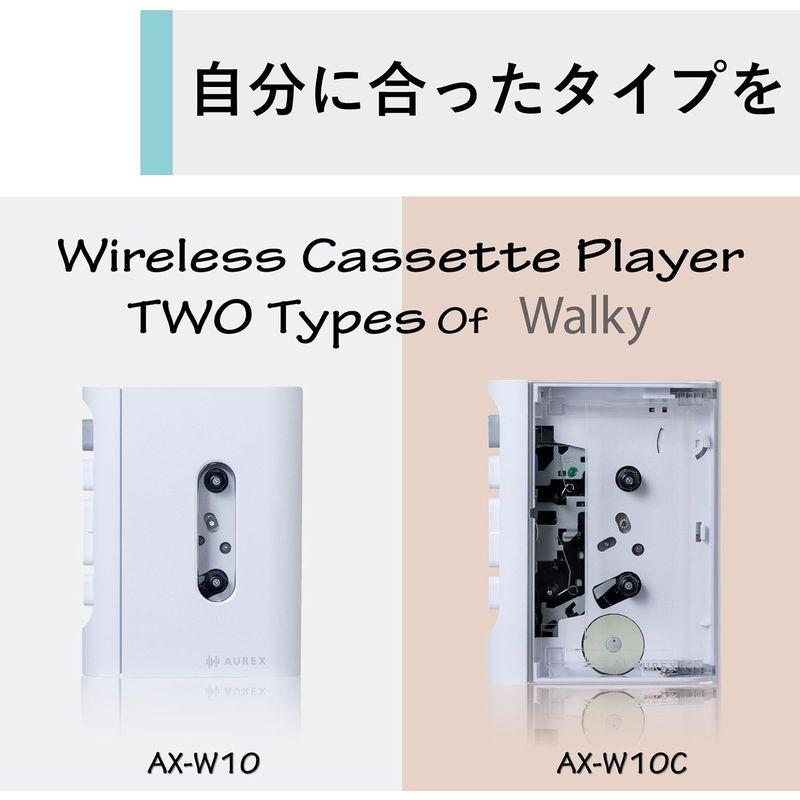 AUREX ワイヤレス カセットプレイヤー AX-W10C｜bisuta｜02