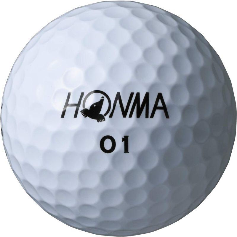 ホンマ ゴルフ ボール X4 4ピース ソフトウレタン ディスタンス 方向性追求タイプ スピン 1ダース12球入り HONMA 本間ゴルフ｜bisuta｜03