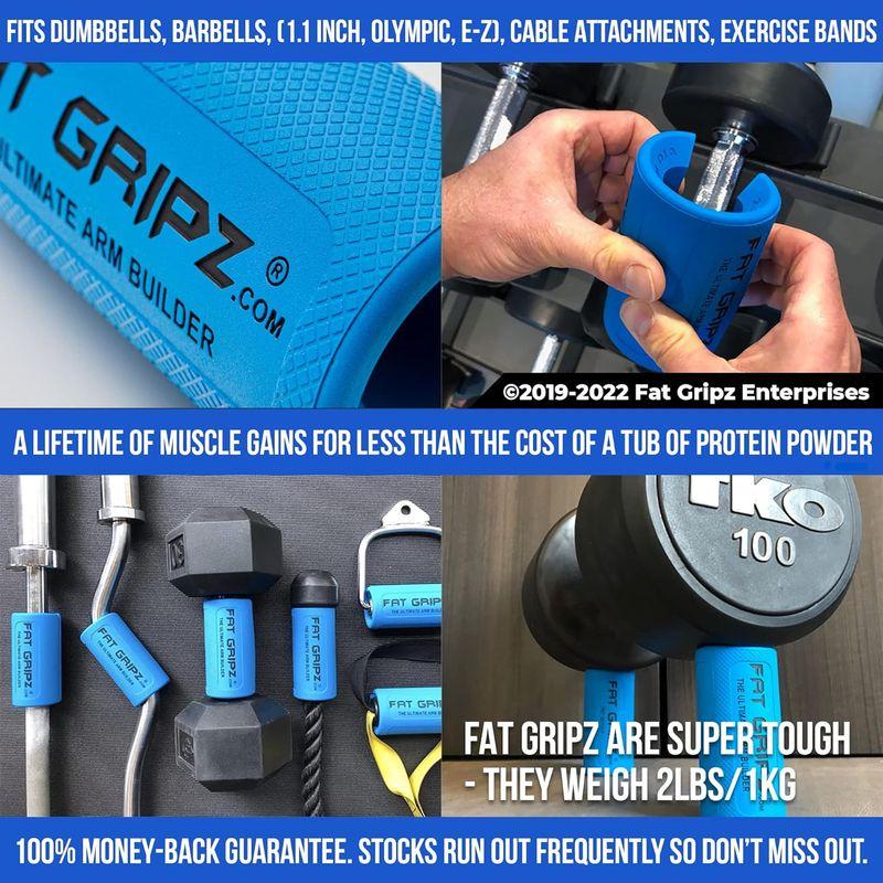 ファットグリップズ アルティメット アームビルダー Fat Gripz Pro 5.7cm直径 ダンベル バーベル EZバー ケトルベル 装｜bisuta｜04