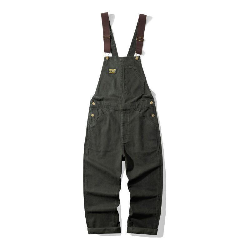 オーバーオール メンズ サロペット ワイド キャンバス アウトドア