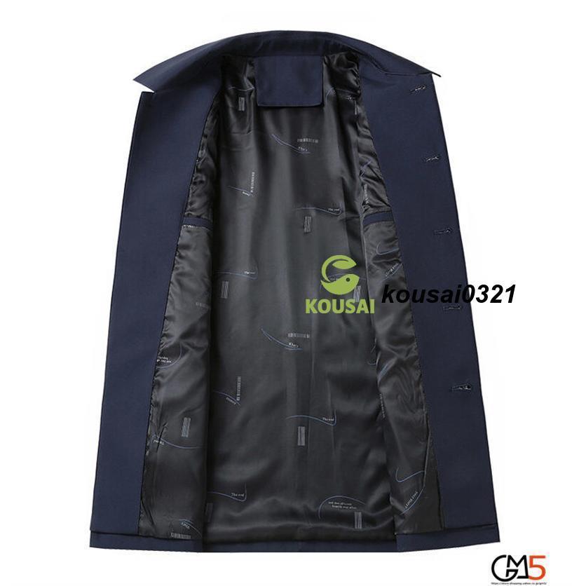 ビジネスコート メンズ ステンカラー コート ハーフコート 春服 スリーシーズン ステンカラージャケット 通勤コート ビジネスコート |  | 08