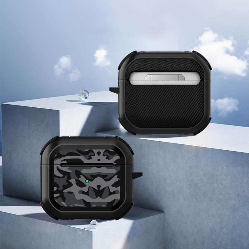 27 Air Pods 3用 ケース ブラック 耐衝撃 ワイヤレス充電対応 Apple