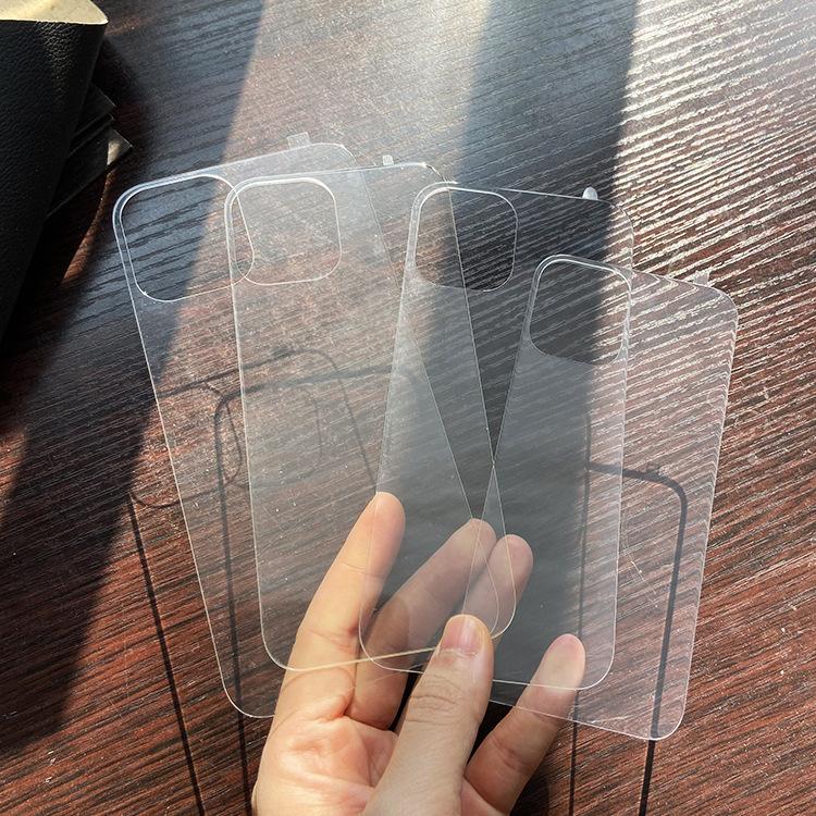 iPhone 12 iPhone12/12Pro/12ProMax専用 背面フィルム強化ガラス