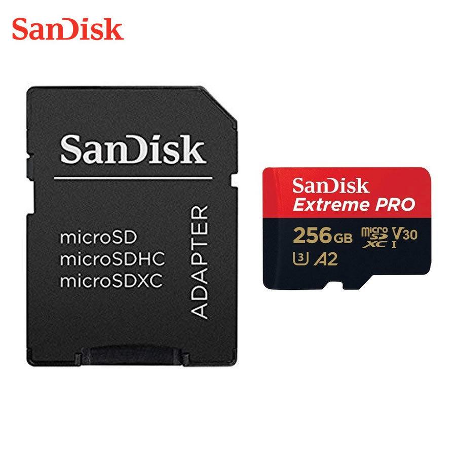 microSDXC 256GB Extreme PRO UHS1 U3 V30 4K Ultra HD アプリ最適化 A2対応 SD