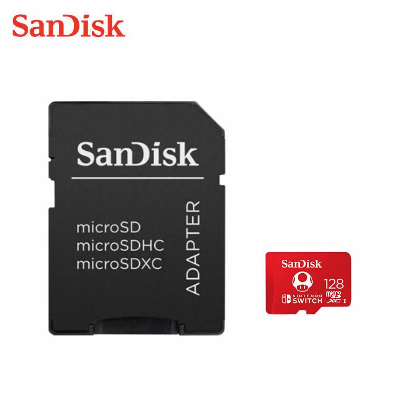 Nintendo Switch 用 SanDisk サンディスク microSDXC 128GB UHS-I カード[並行輸入品]｜bisyodo