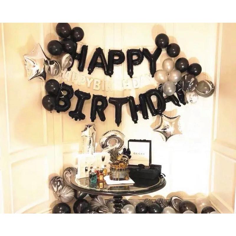 Outlet Sale 誕生日バルーン 黒バルーン 黒風船 誕生日 バルーン バースデーパーティーグッズ Wantannas Go Id