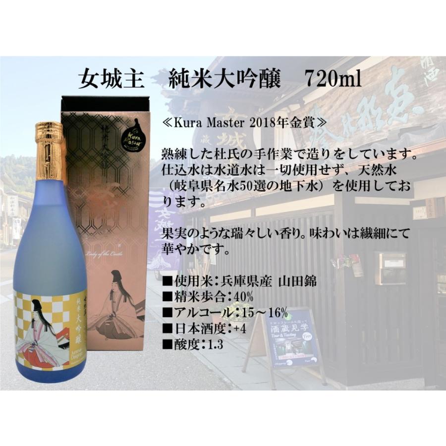 日本酒 クラマスター 金賞 女城主 純米大吟醸 7ml 岩村 辛口 祝 ギフト お酒 グルメ プレゼント 記念 地酒 贈り物 お中元ギフト贈答用おすすめ わん酒 Yahoo 店 通販 Yahoo ショッピング