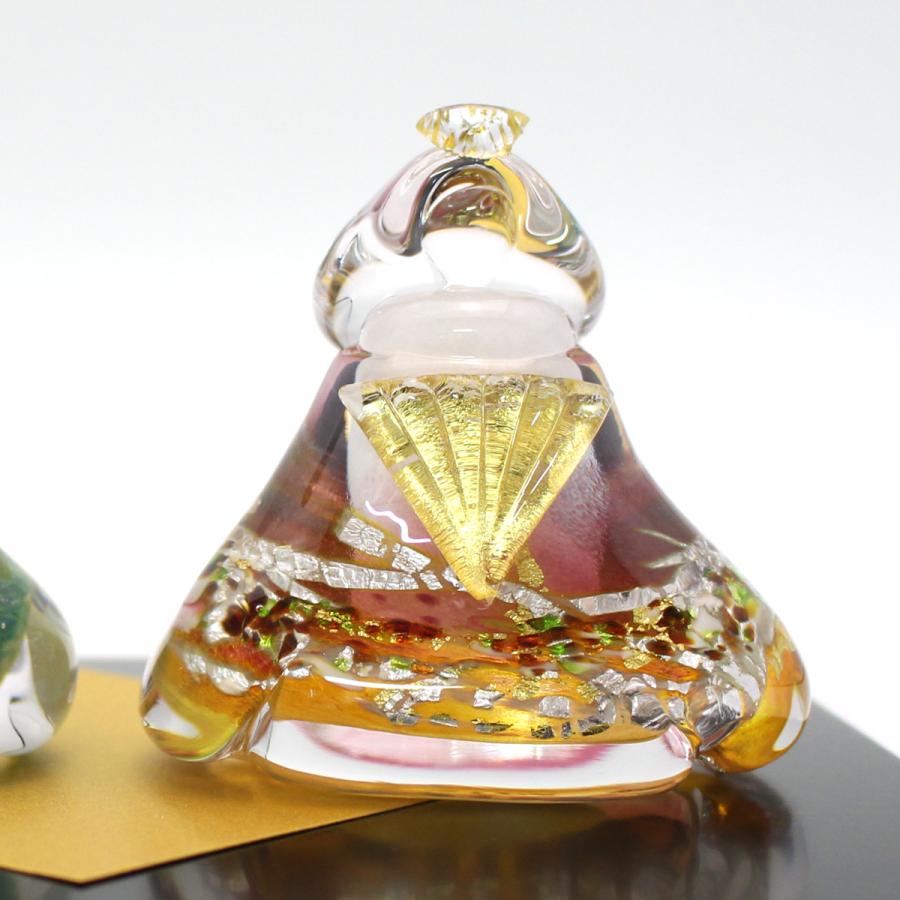 ガラスのお雛様 華雛 (はなびな) glass calico グラスキャリコ ガラスのお雛様 華雛 (はなびな) glass calico グラスキャリコ