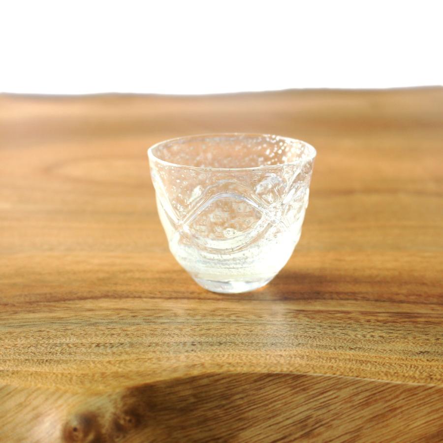 glass calico グラスキャリコ ハンドメイド ガラス酒器 めぐり ぐい呑 冷酒杯 おしゃれ ギフト プレゼント｜bisyukiya