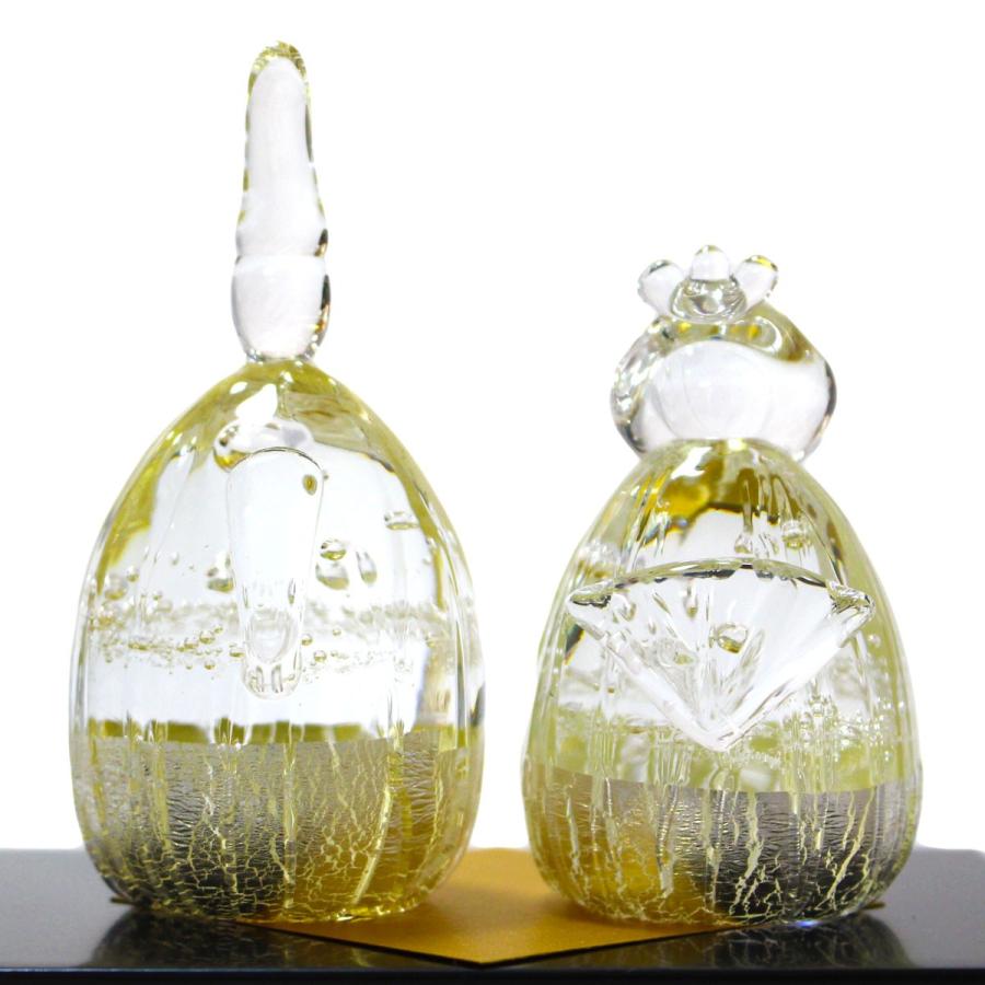 ガラスのお雛様 瑞穂雛 (みずほびな) glass calico グラスキャリコ