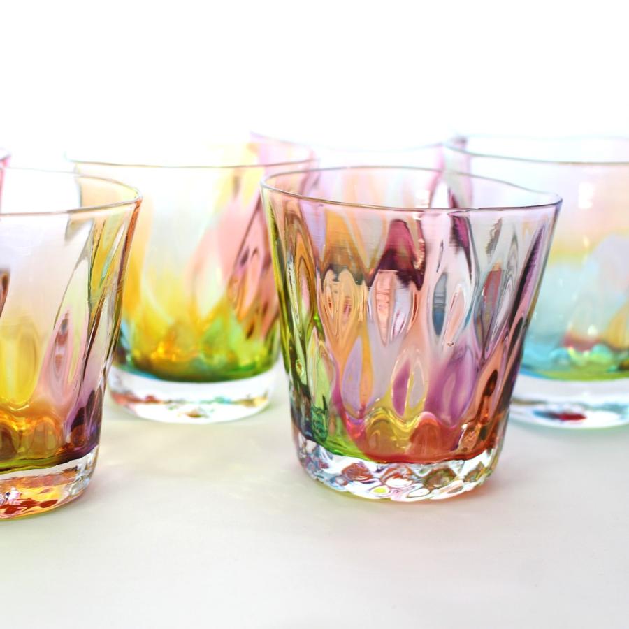 glass calico グラスキャリコ プリズム ダイヤ ロックグラス