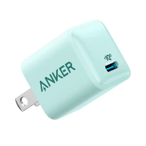 急速充電器 Anker PowerPort III Nano 20W green PSE認証済 A2633N69｜bita-ec