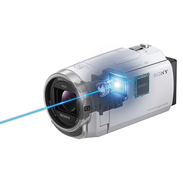 ビデオカメラ Sony HD ビデオカメラ 赤 公式通販