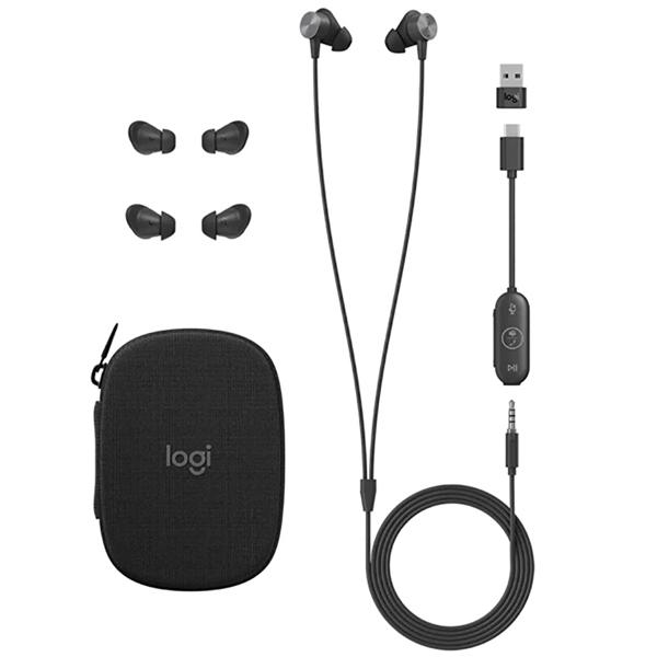 イヤホン ロジクール Zone Wired Earbuds MSFT Teams Zone Wired ZONEWEBMS｜bita-ec｜06