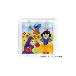 オリムパス ちいさなクロス・ステッチキット　ものがたりシリーズ　マグネット　白雪姫 9061 | 