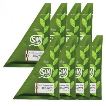 しむら　SimSimシムシム　マダムヘナ　シムカラーEX 25g×8個パック　ブラウン |  | 01