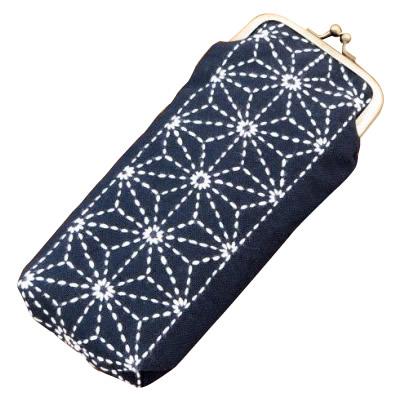 オリムパス 刺し子キット　がまぐちポーチ　麻の葉 SK-307 | 