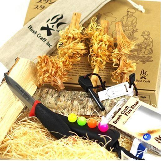 BushCraft ブッシュクラフト　スターティングセット/火おこしセット　ナイフあり　20493 | 