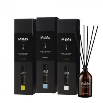 MsMs(ムースムース) リードディフューザー ルームフレグランス 90ml　リーフィー＆ホワイトムスク・6225 | 