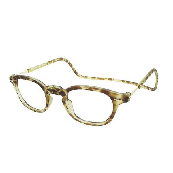 老眼鏡 clic readers クリックリーダー クリックヴィンテージ ライトトートイス(マット)　+1.50・074119 | 