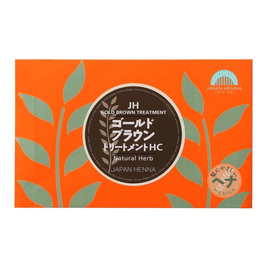 天然100％　ヘナパウダー　ゴールドブラウン　100g　手袋入り HC-12 | 