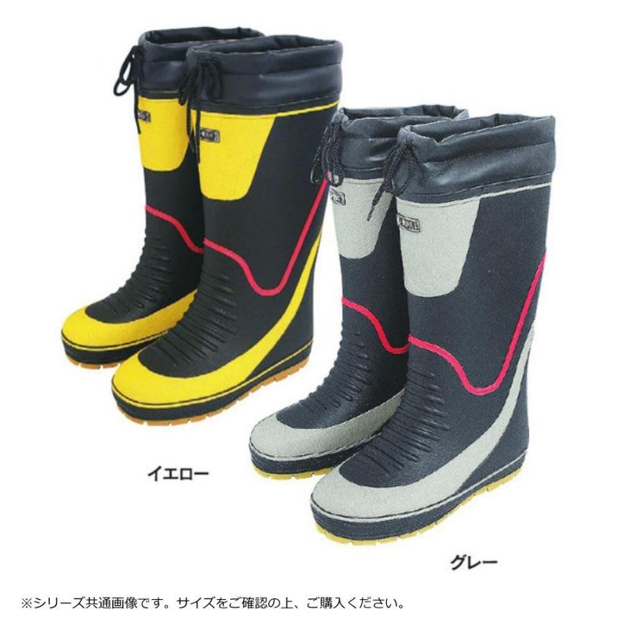 防寒カラーブーツ L JW-745　イエロー（メール便のため他商品と同梱不可） | 
