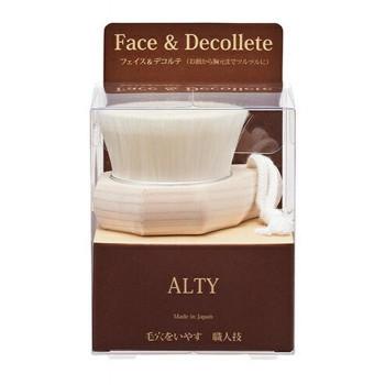 ALTY 美容洗顔ブラシ フェイス＆デコルテブラシ Face ＆ Decollete Brush 日本製 292702 |  | 05