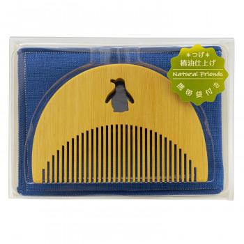 Natural Friends つげのくし ペンギン CA-1600B | 