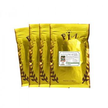 PIA ヘアカラー かの子のハーブヘナ22番×4袋+Dセット 400g ブラウン  H22×4+*D | 