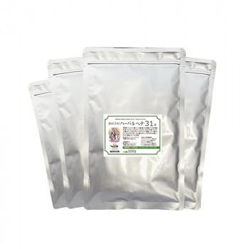 PIA ヘアカラー かの子のハーブヘナ31番×4袋+Dセット 400g ブラック  H31×4+*D | 