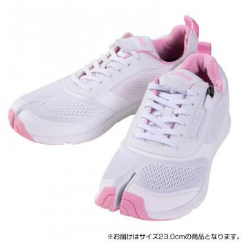 Tabiシューズ(足袋シューズ)　Lafeet ラフィート　VO8　ホワイトピンク　23.0 | 