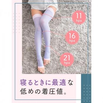 Dr.Scholl ドクターショール 寝ながらメディキュット ロング M ラベンダー |  | 01