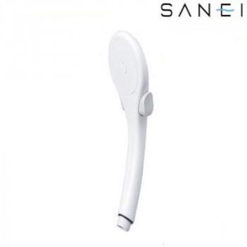 三栄水栓　SANEI　ストップシャワーヘッド　シャモジー　PS39631-80XA　マットホワイト・MW | 