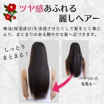 美麗椿 ビレイツバキ 手つきくし 小 携帯袋付き TB-710 |  | 01