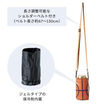 セトクラフト ペットボトルホルダー 保冷剤付き バスケットボール F23-0393 |  | 04