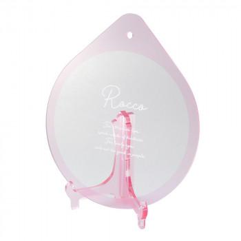 カザロ しずくオーナメント シングル 皿立 ピンク 36M020P0206 | 