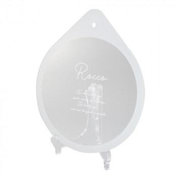 カザロ しずくオーナメント シングル 皿立 ホワイト 36M020P0207 | 