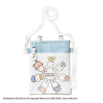 miffy ミッフィー 3WAYソフトペンポーチ 70th anniversary チェックブルー ST-CNMF0012 |  | 01