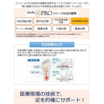 インソールプロ(靴用中敷き)　足底筋膜炎対策　レディス・女性用　L(24〜25cm) |  | 02