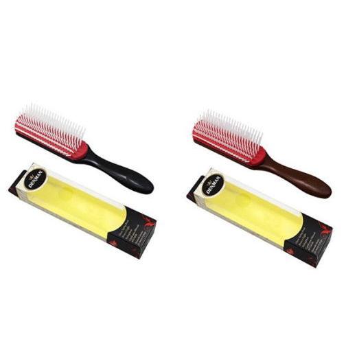 DENMAN デンマン ヘアブラシ D3 7列 スタイリングブラシ ブラウン(D3BR)・ブラック(D3BK)　ヘアブラシ 定番 愛用 デンマン ブラシ | 