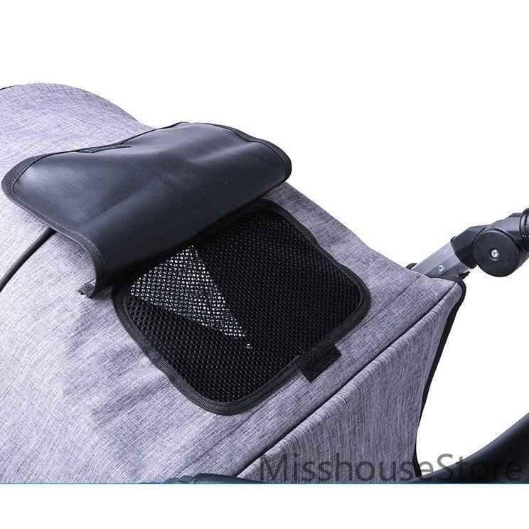 【新品】 ペット用カート折り畳みベビーカー乳母車キャリーバッグ小型犬中型犬大型犬猫大型商品35kgまでレッドグレーブラック 【SK1021370339】(35751円)