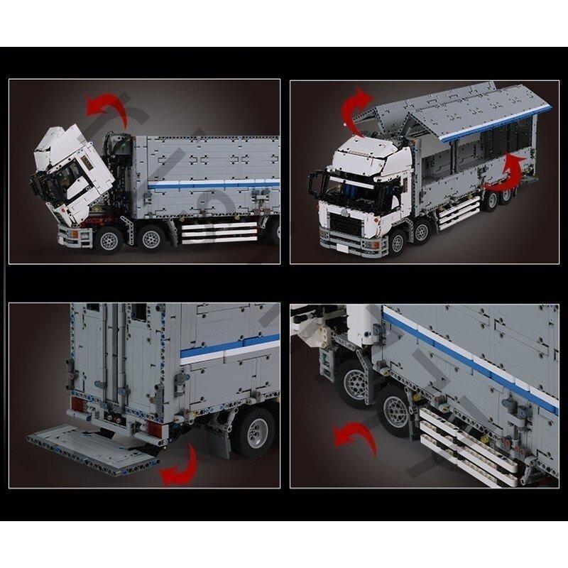 【値下げ中】 レゴ テクニック 互換品 ウィングボディトラック コンテナトラック ブロック 車 クリスマス プレゼント 23008 【OC5900062990】(20652円)