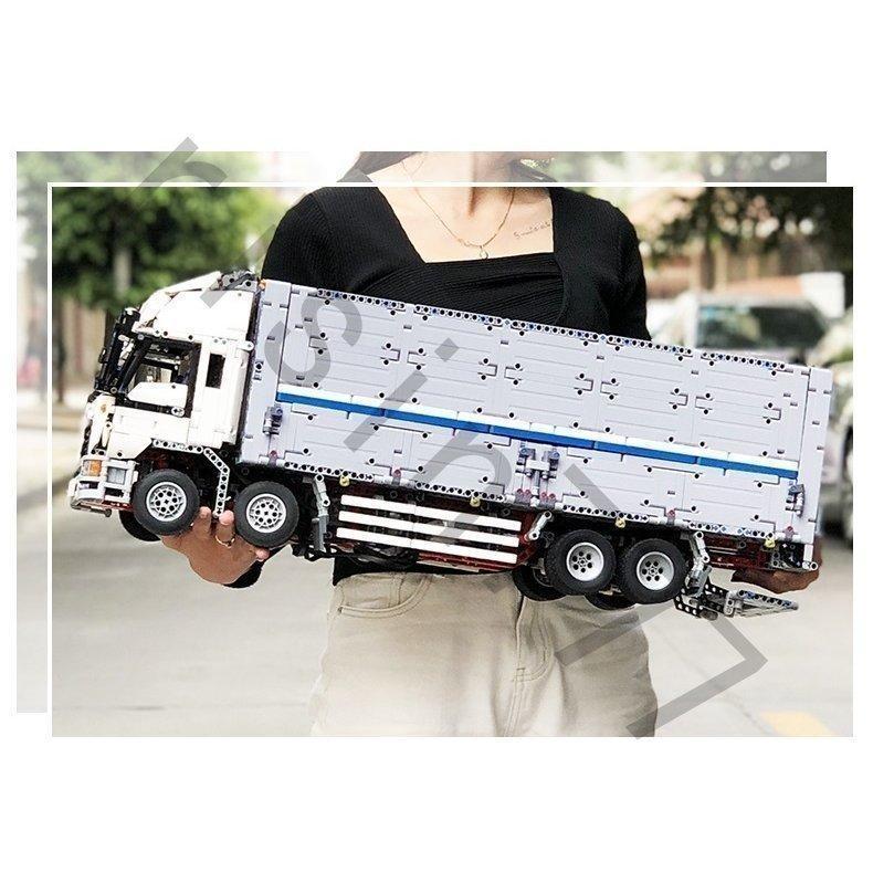 【値下げ中】 レゴ テクニック 互換品 ウィングボディトラック コンテナトラック ブロック 車 クリスマス プレゼント 23008 【OC5900062990】(20652円)