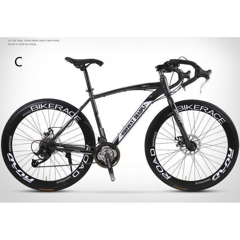 新入荷!!【日本未発売】 2021年モデル ロードバイク 27スピード実用自転車 軽量 前後ディスクブレーキ 通勤通学 26インチ 【NAN6431158829】(22511円)