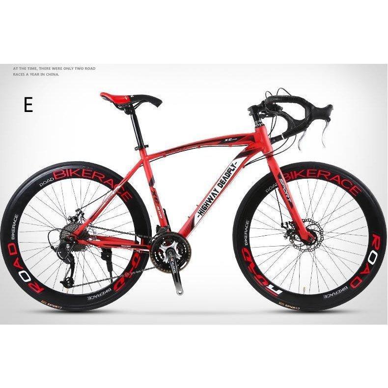 新入荷!!【日本未発売】 2021年モデル ロードバイク 27スピード実用自転車 軽量 前後ディスクブレーキ 通勤通学 26インチ 【NAN6431158829】(22511円)